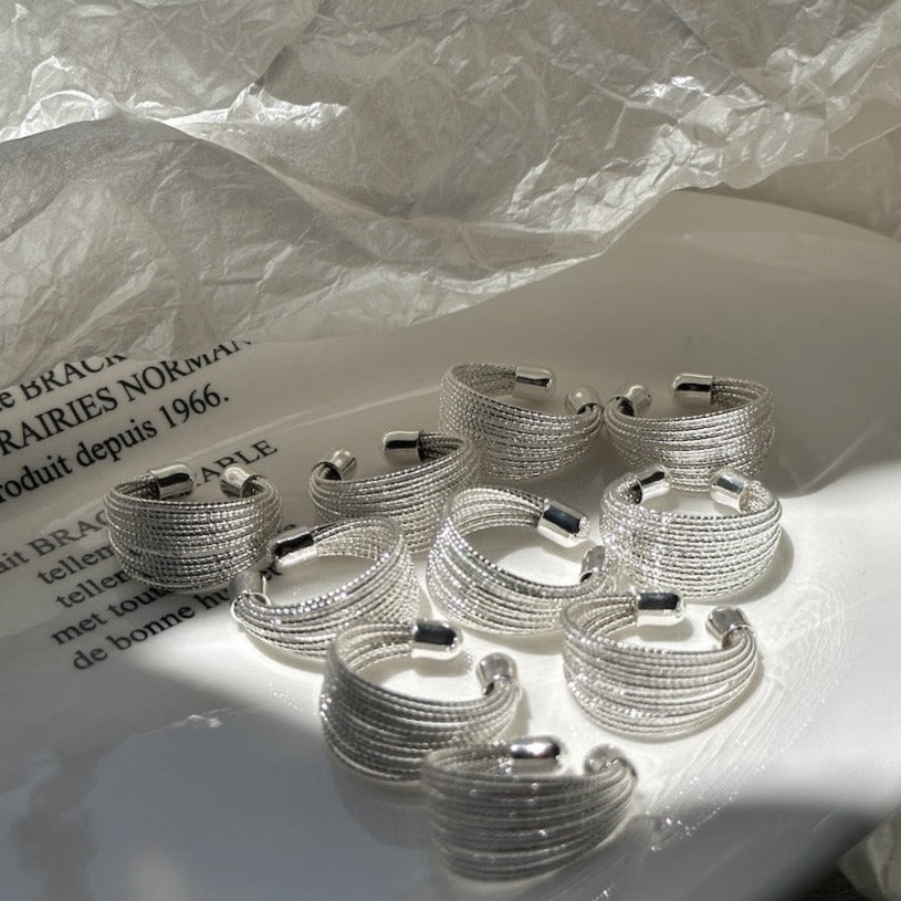 Verstelbare meerlagige draadring