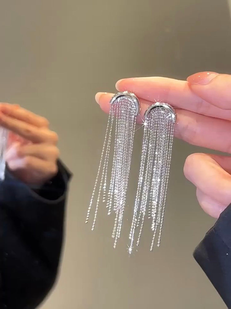 Gebogen Starlight kwastoorbellen