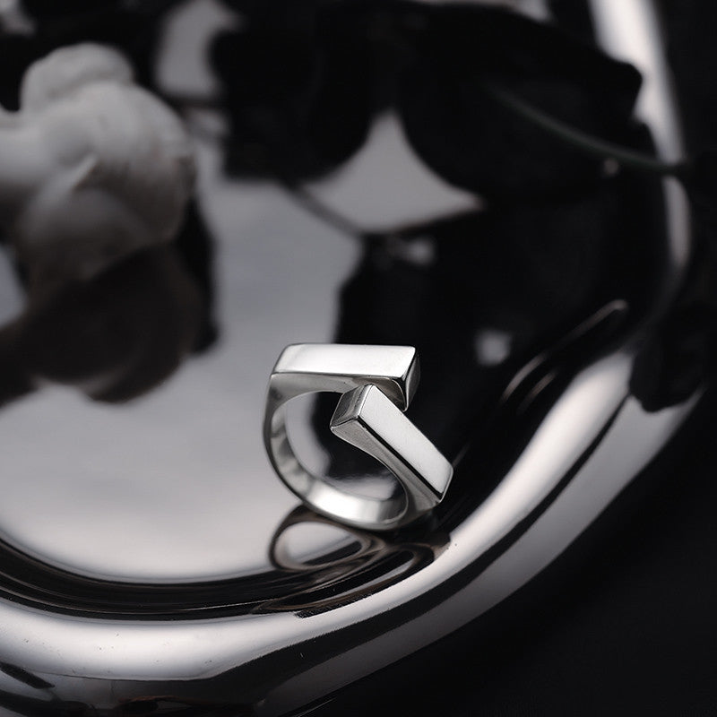 Geometrische vierkante ring