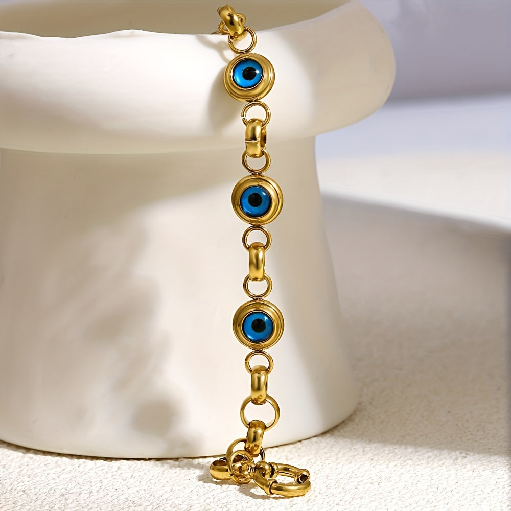 Mystieke Band Elegante Oogarmband voor Haar & Hem