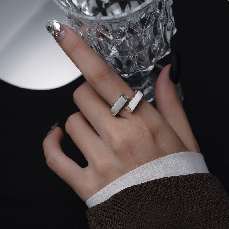 Geometrische vierkante ring