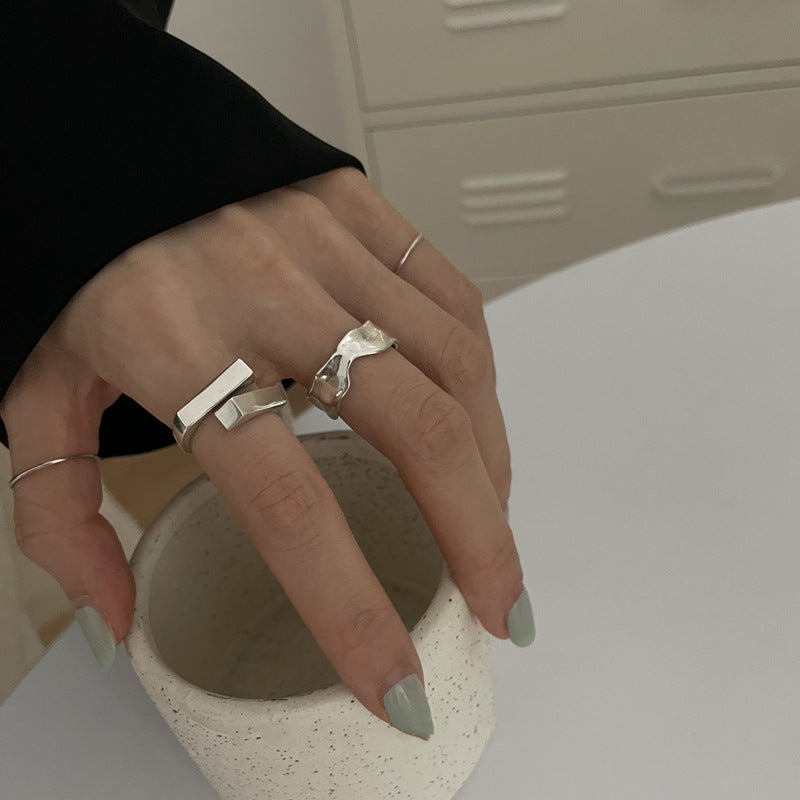 Geometrische vierkante ring