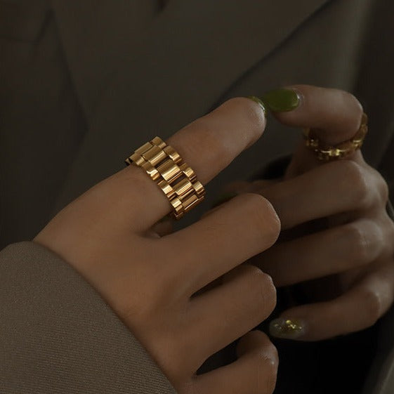 Titanenstaal kettingring