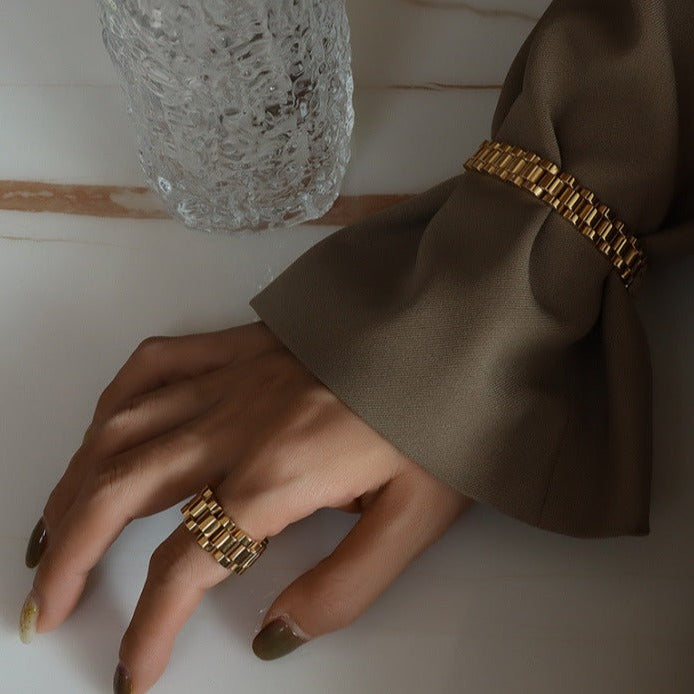 Titanenstaal kettingring