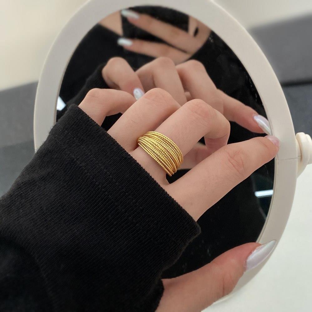 Verstelbare meerlagige draadring