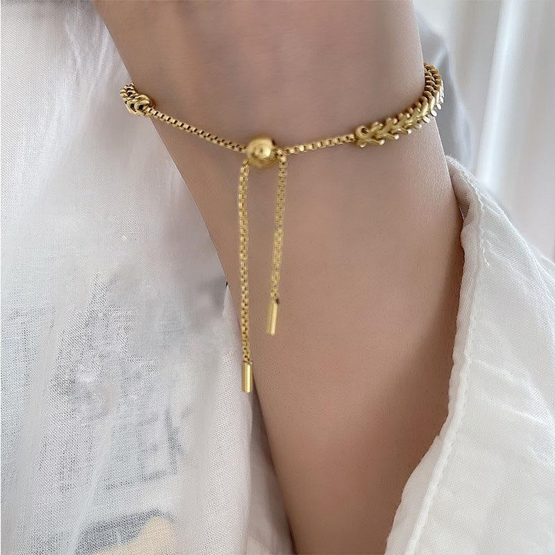 Gouden Fortitude Armband