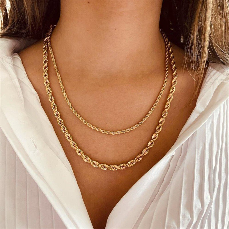 Bianca Touwketting Goud Ketting