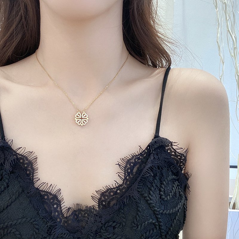 Love Klavertjevier Halsketting