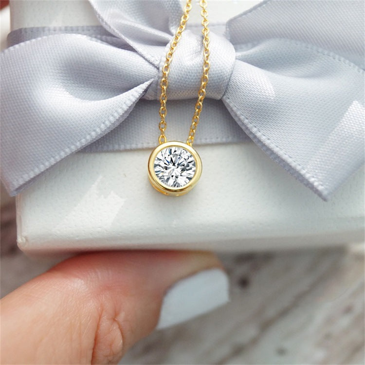 Amelia geboortesteen ketting