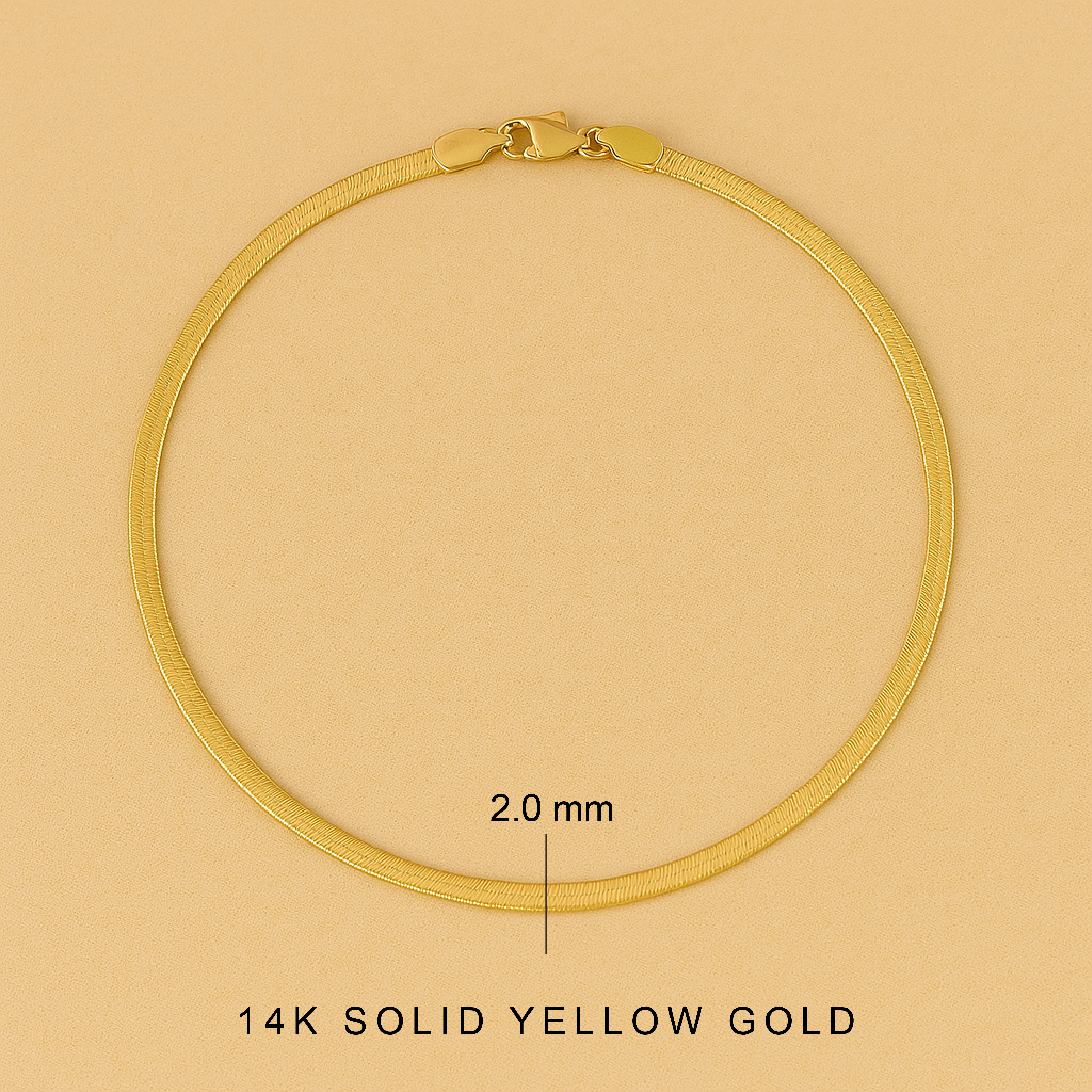Soleil Serpent | Elegante 14k Gouden Statement Armband