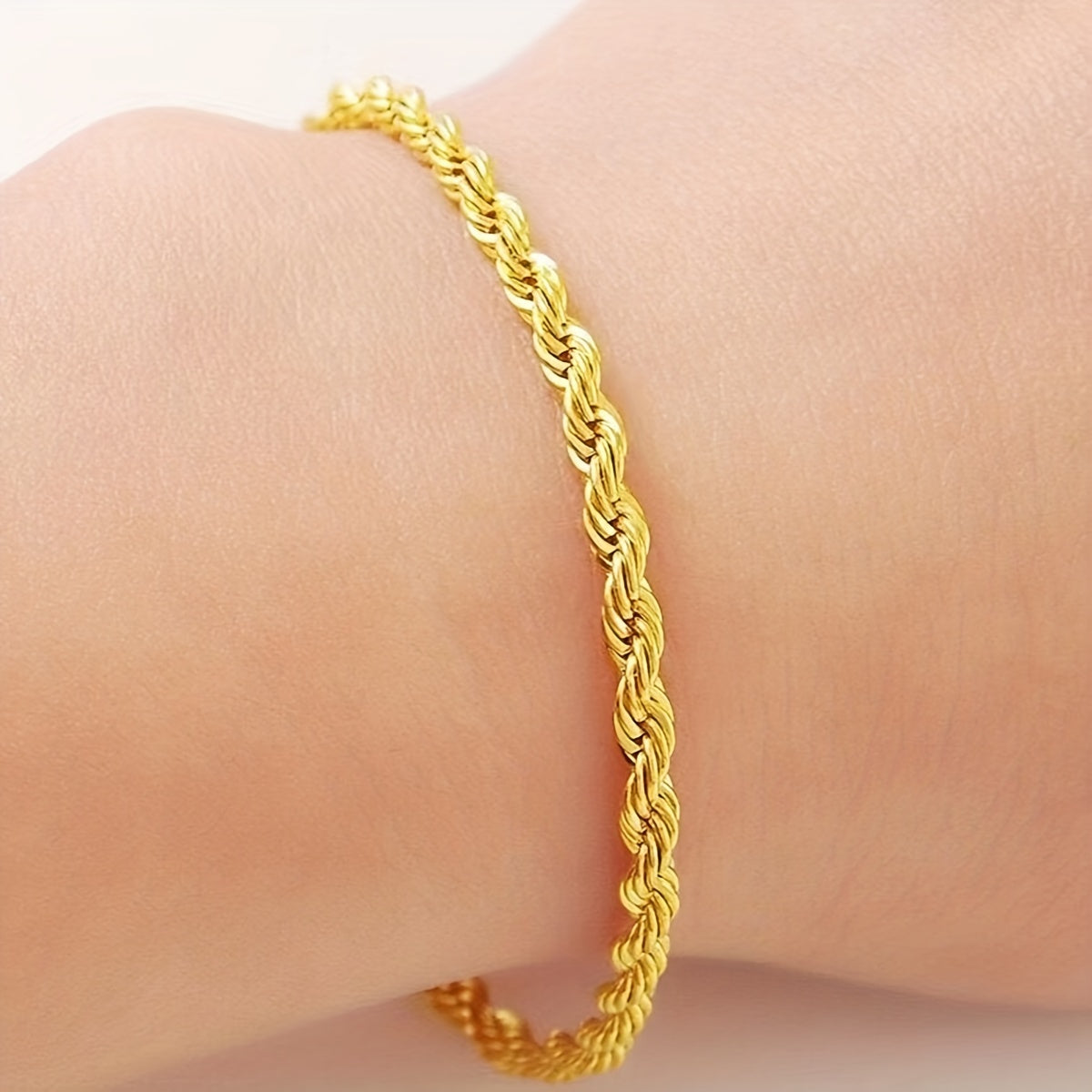 Stijlvolle 3mm Twist Armband - Perfect voor hem en haar