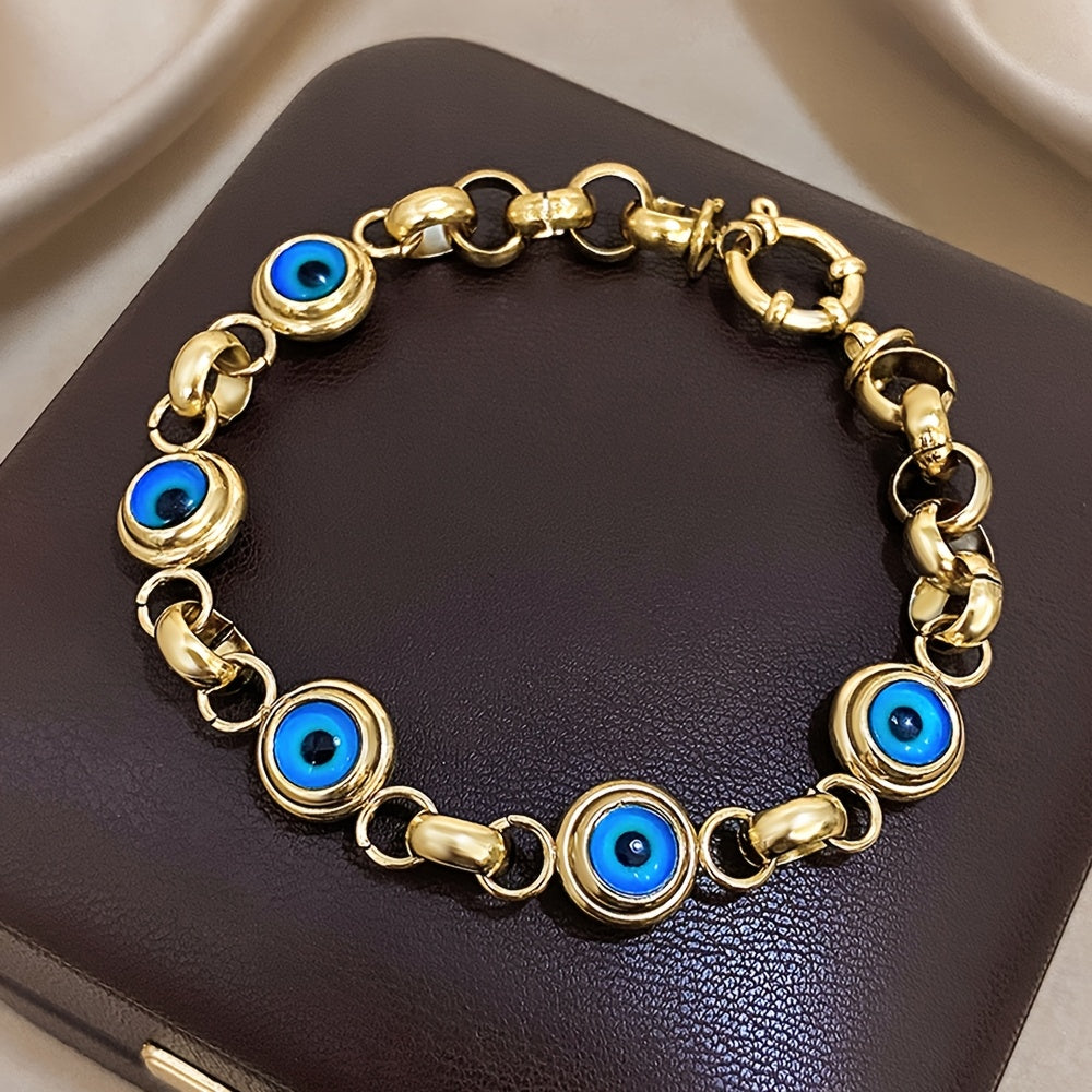 Mystieke Band Elegante Oogarmband voor Haar & Hem