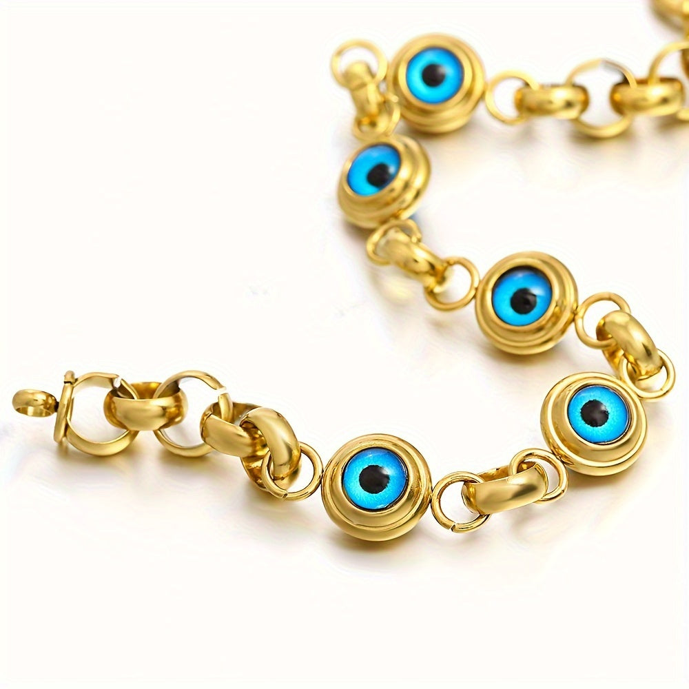 Mystieke Band Elegante Oogarmband voor Haar & Hem