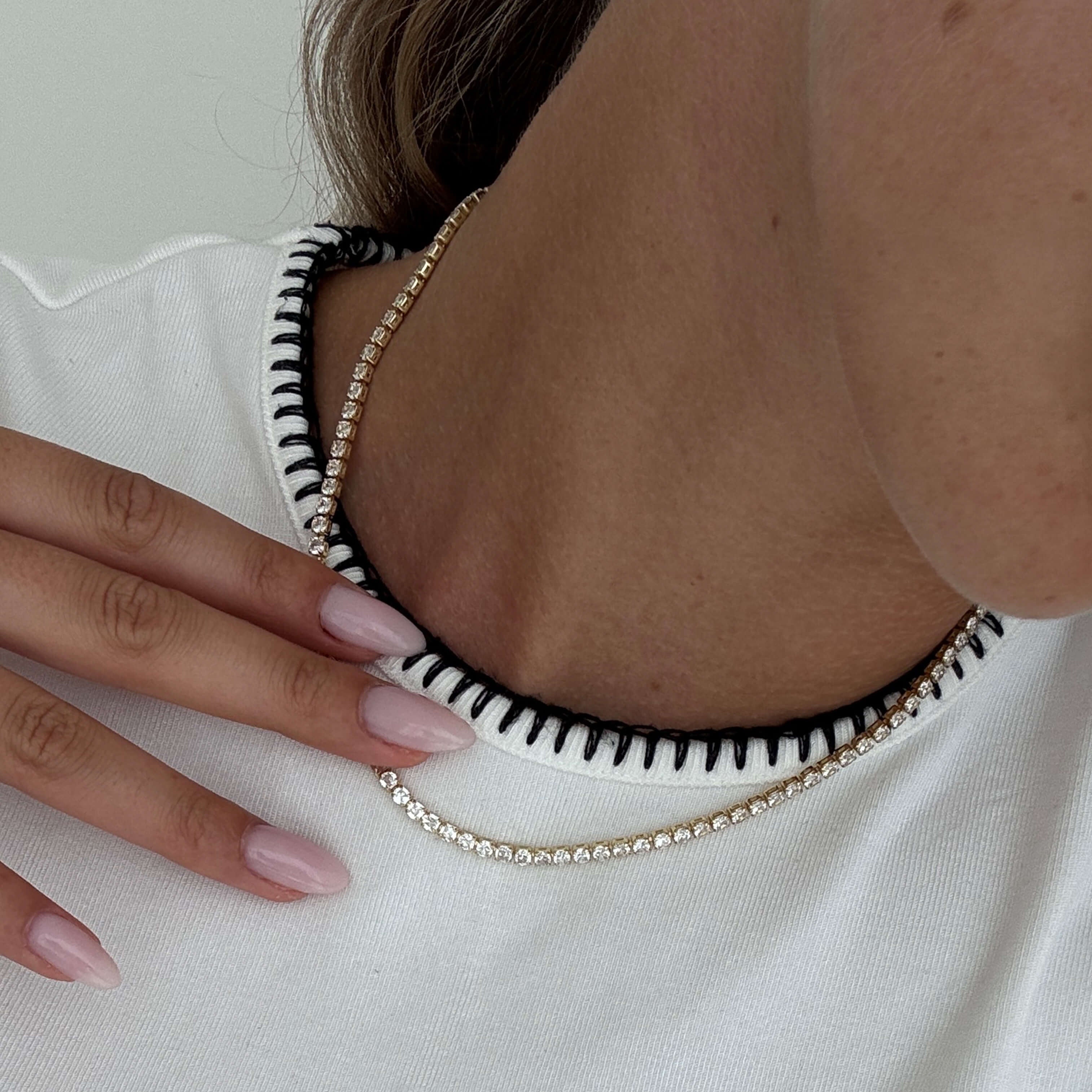 Iconische tennisketting