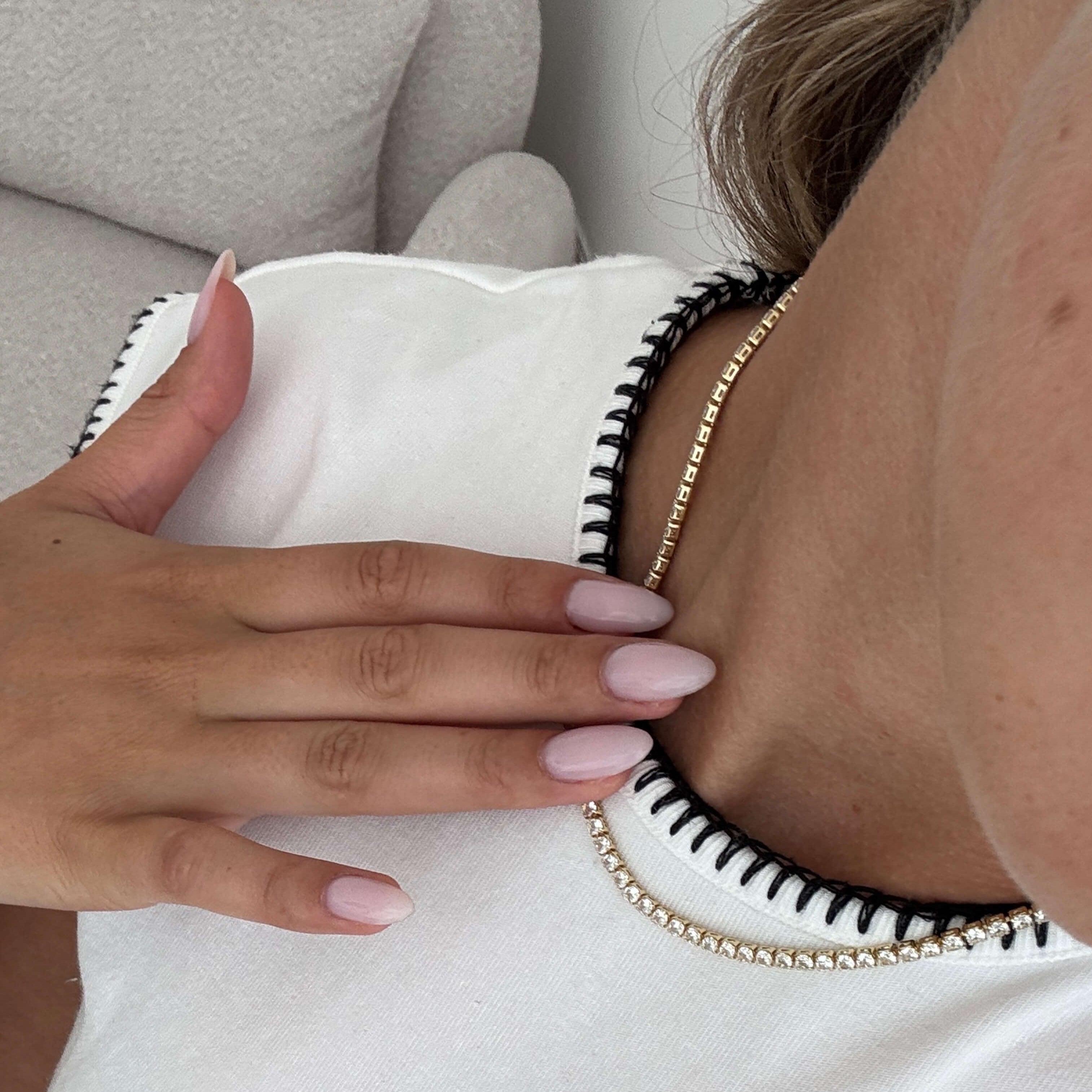 Iconische tennisketting