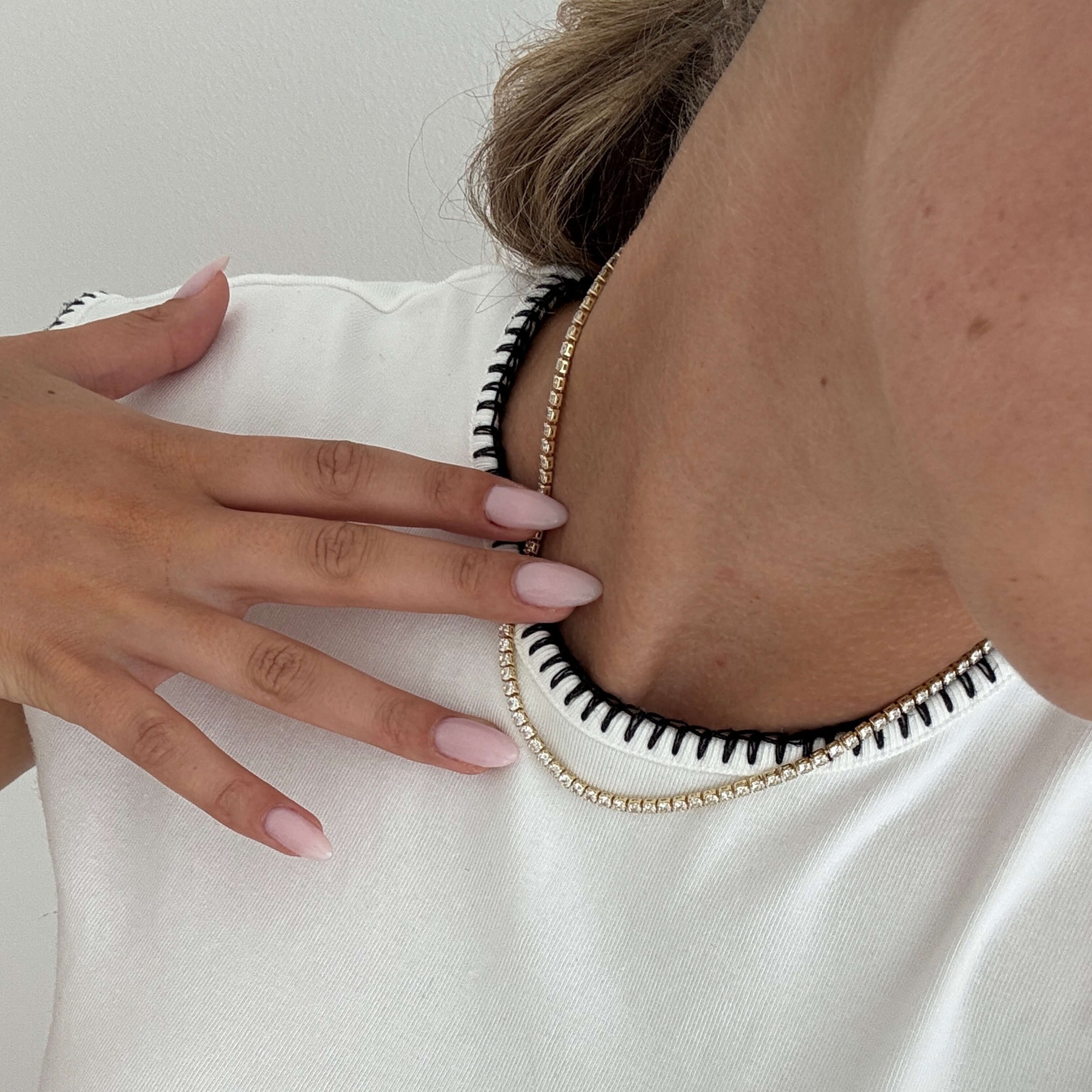 Iconische tennisketting