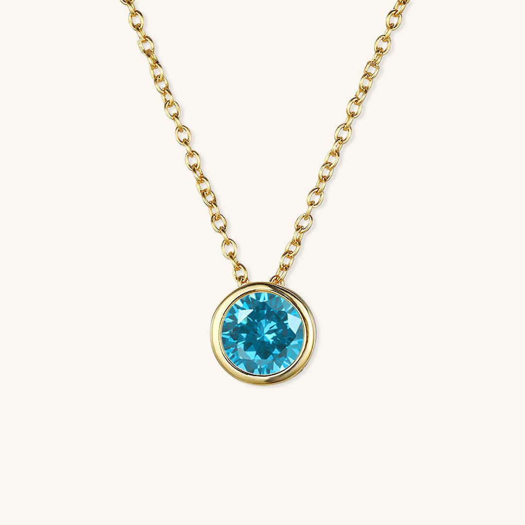 Amelia geboortesteen ketting