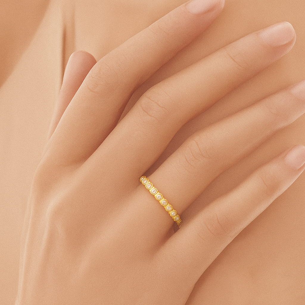 Luxe Ronde Zirkonia Ring