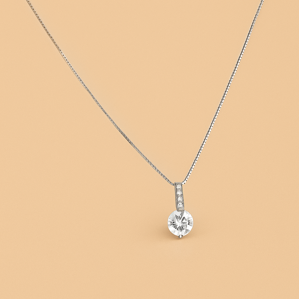 Geometrische Rhinestone Hanger Ketting – Sleutelbeenketting voor Vrouwen