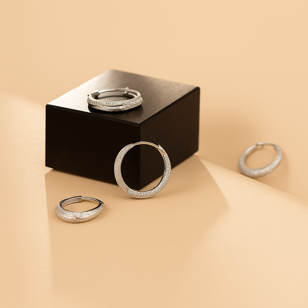 Sterrenhemel Matglanzende Sprankelende Oorringen