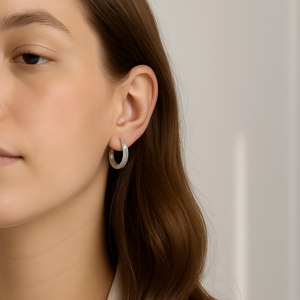 Sterrenhemel Matglanzende Sprankelende Oorringen