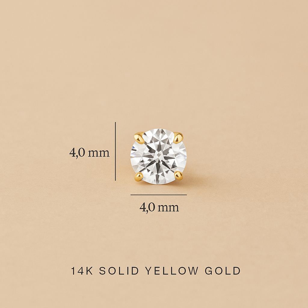 Larmes de Lune Set | Elegante 14k Gouden Oorbellen