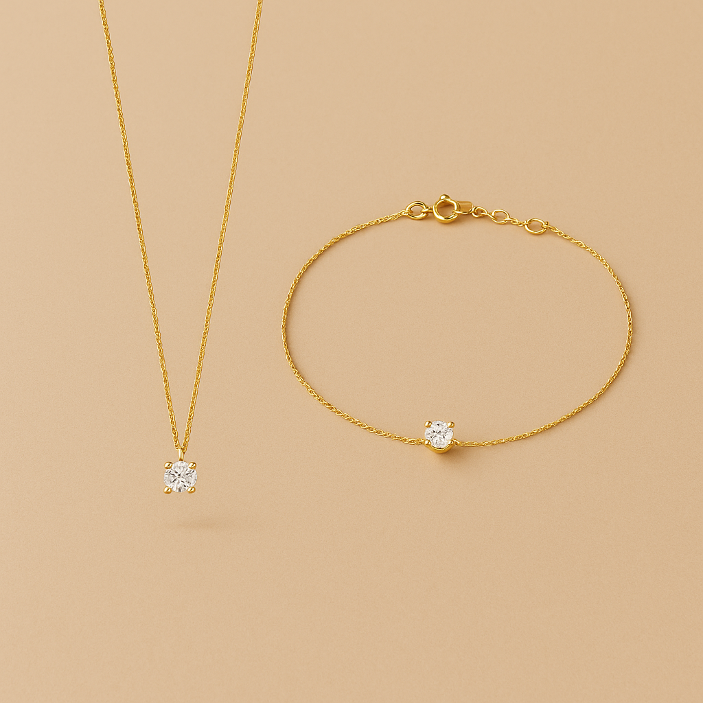 Cléa Moissaniet Sieraden Set in 14k Goud