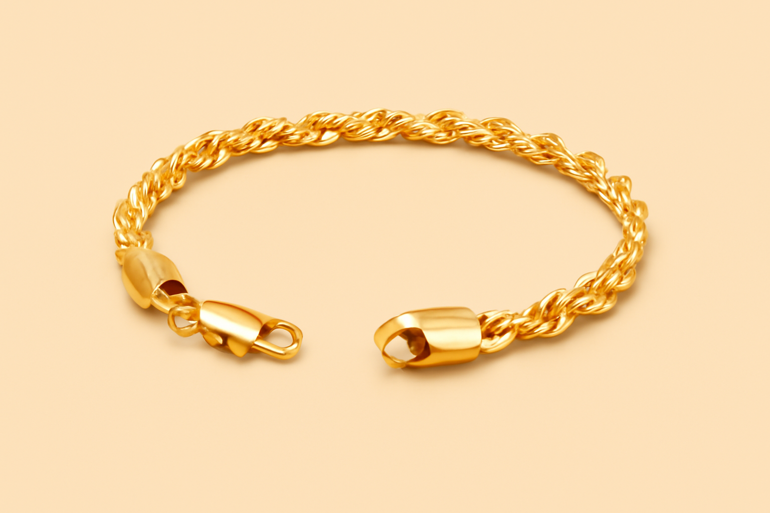 Stijlvolle 3mm Twist Armband - Perfect voor hem en haar