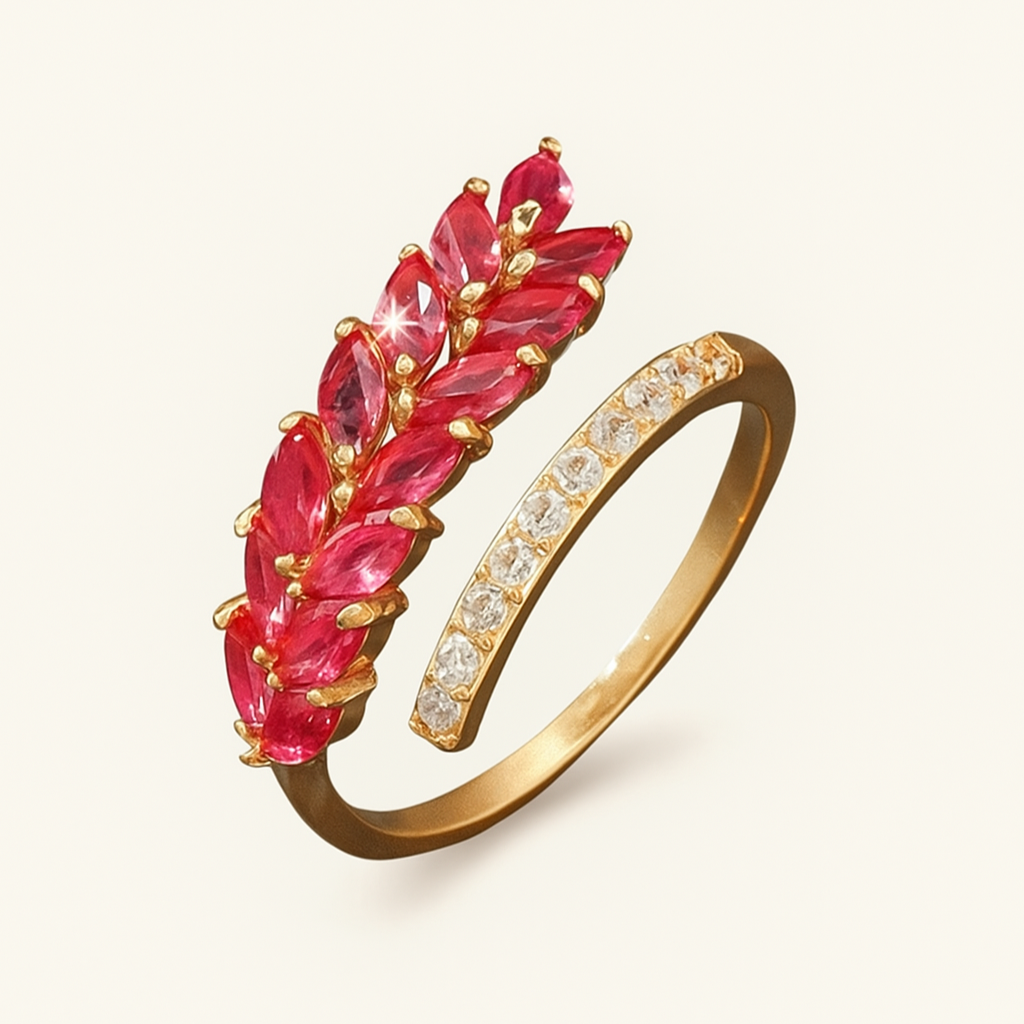 Chique Minimalistische Sprankeling – Twee-Ton Zirconia Accent