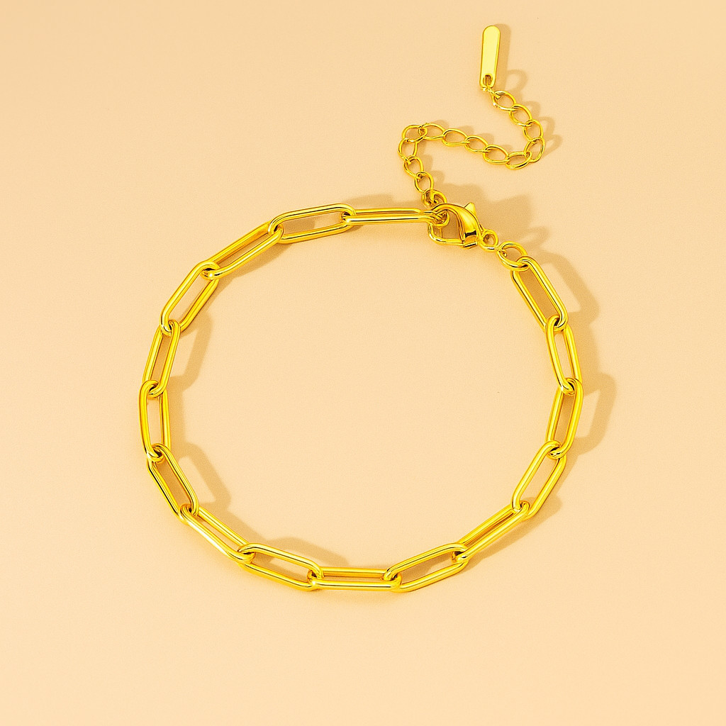 Hartlijn Glans – Elegante Titanium Armband voor Dag & Dateavonden