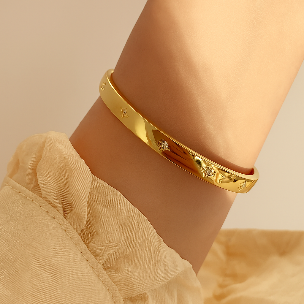 Exquise Sprankelende Ster Zirkonia Armband