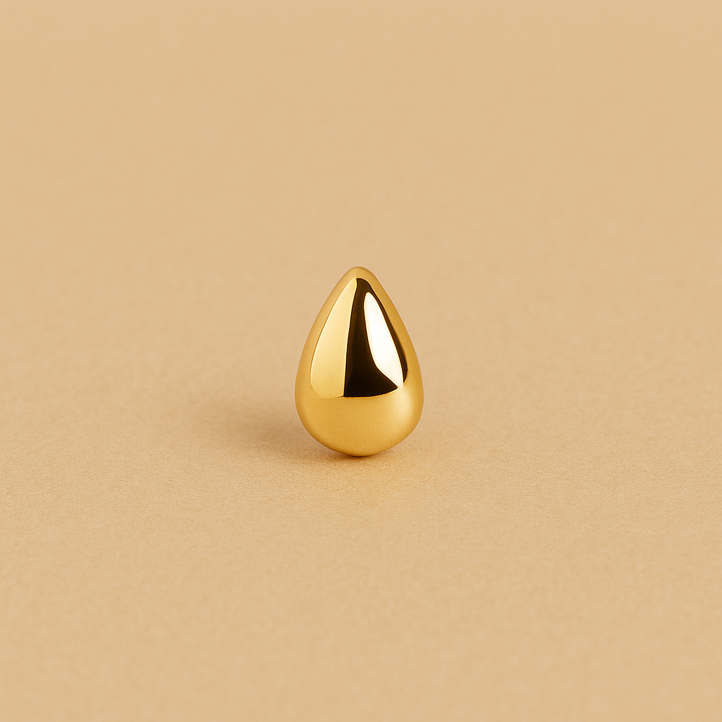 Mato Elegance Druppeloorbellen in 18k Goud