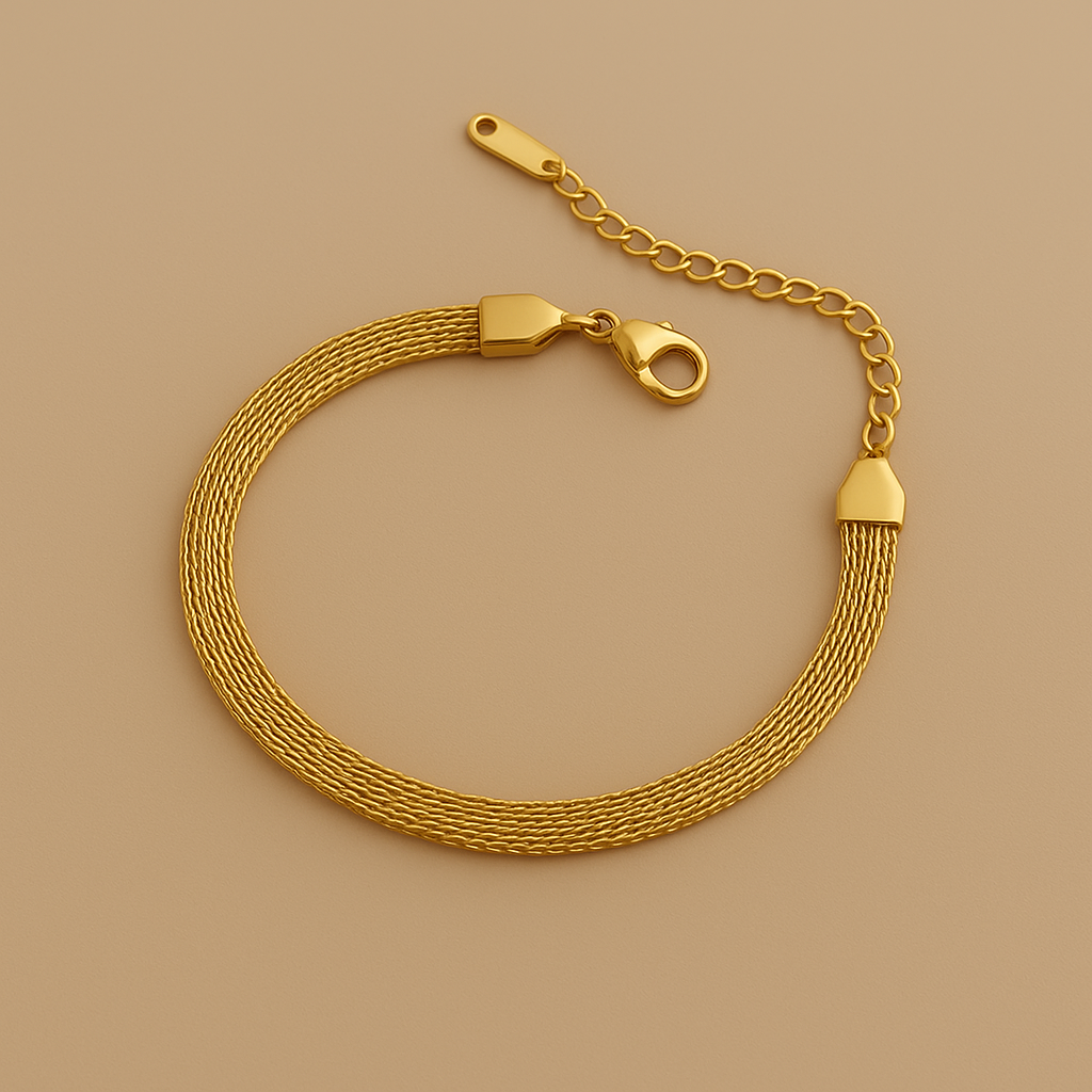 Emery Virell – Elegante 16k Gouden Armband