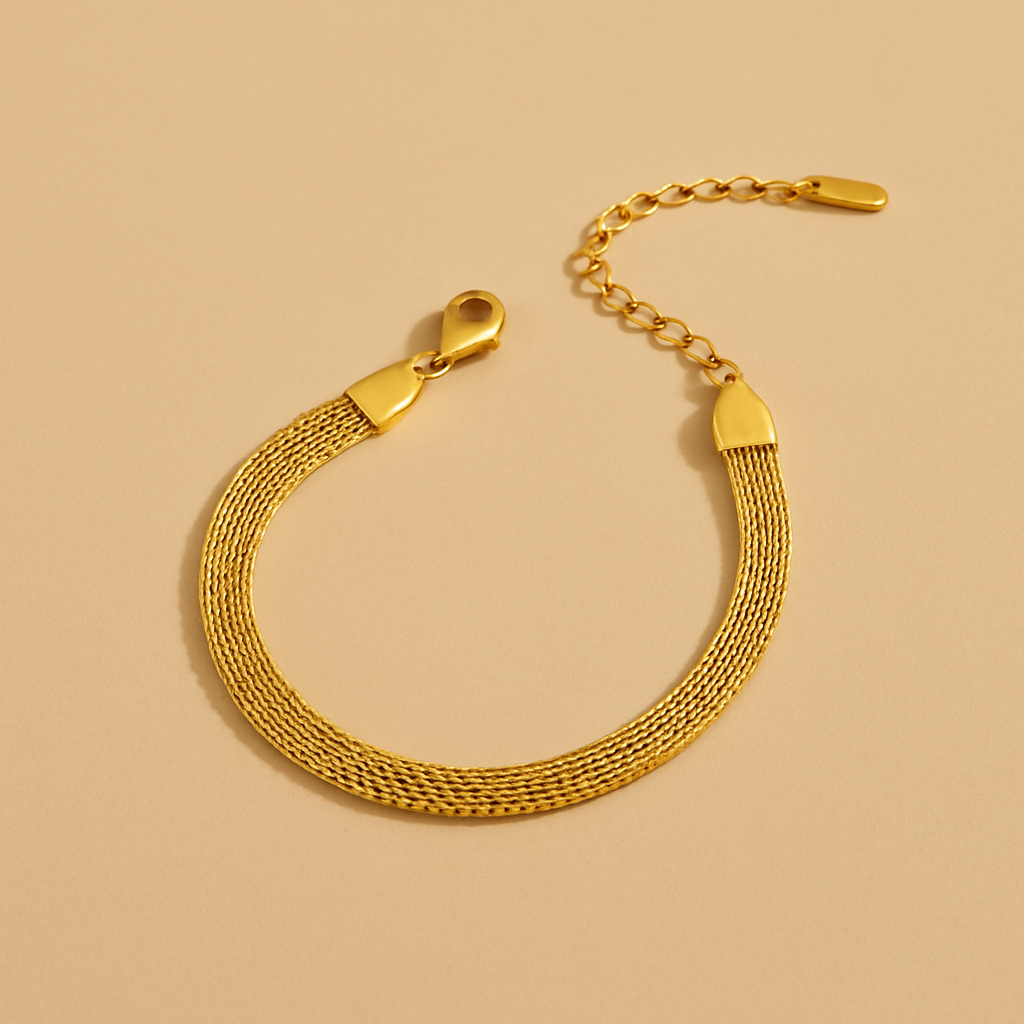 Emery Virell – Elegante 16k Gouden Armband