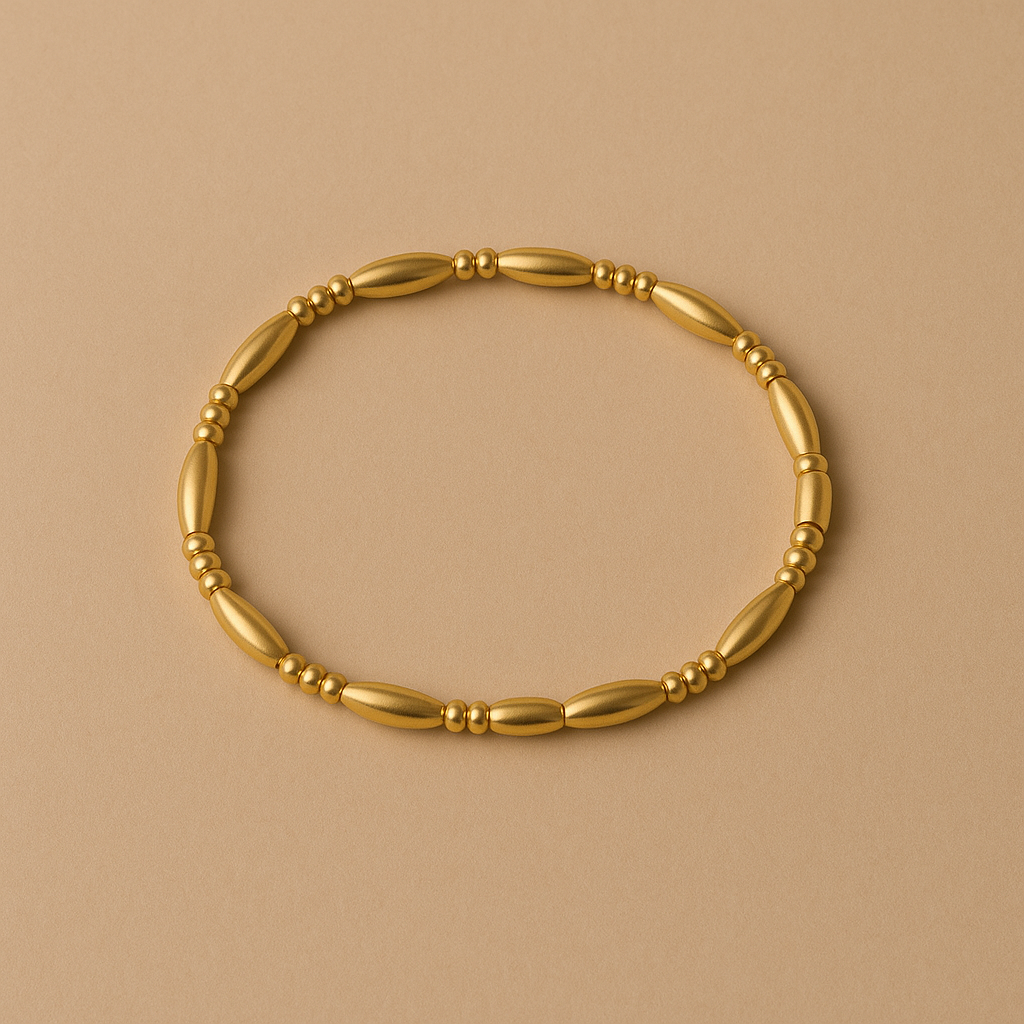 Lorena D'Amico | Elegante 16k Witgouden Armband
