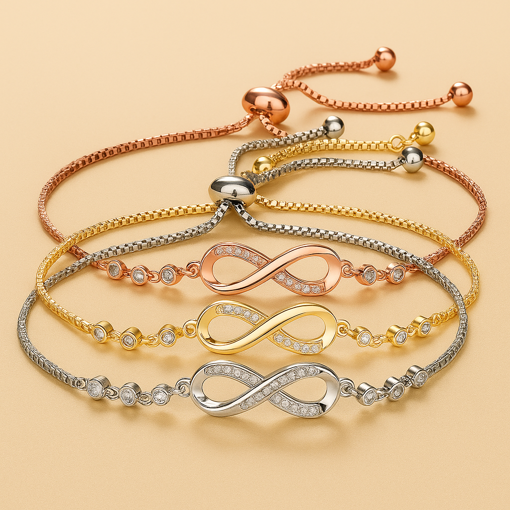 Geometrische Oneindigheid Armband - Verstelbare Trek Armband voor Vrouwen