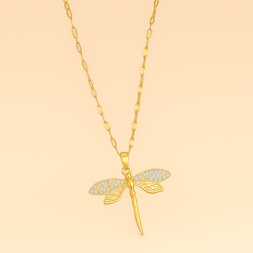 Loreen | Boheemse Libelle Ketting voor Vrouwen
