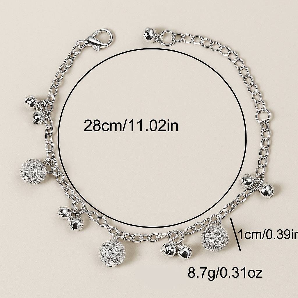 Delicate Bell Flower Armband – Vrouwelijk & Trendy