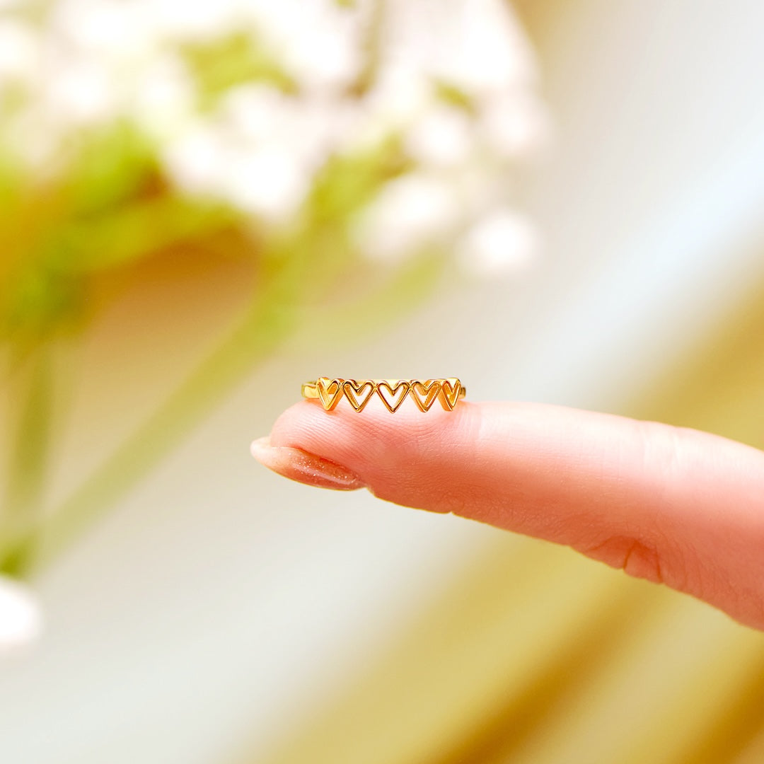 Girl Gang Ring – Vriendschapsharten Editie