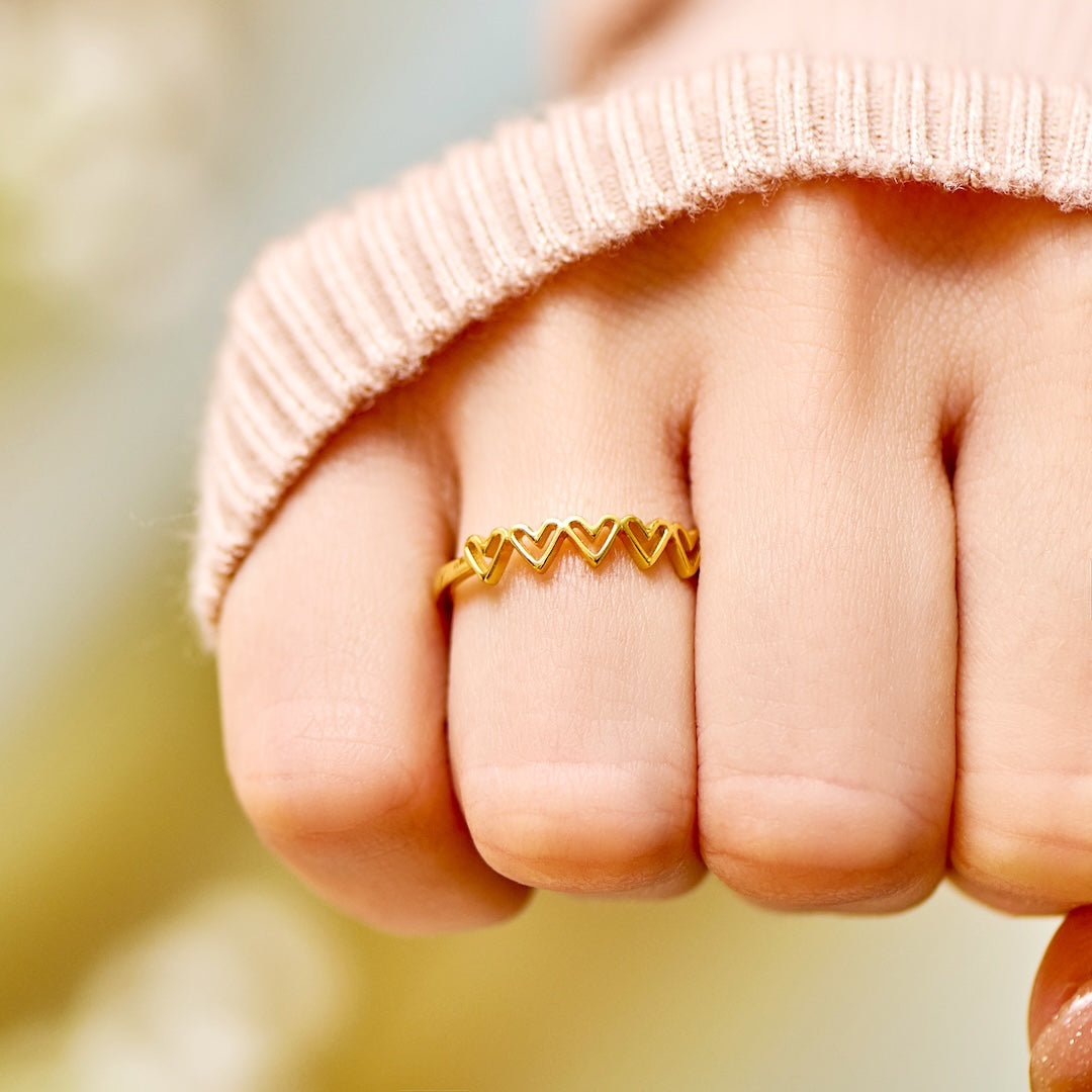 Girl Gang Ring – Vriendschapsharten Editie