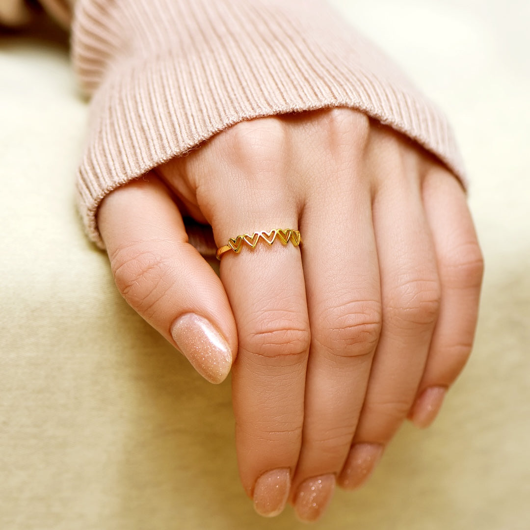 Girl Gang Ring – Vriendschapsharten Editie
