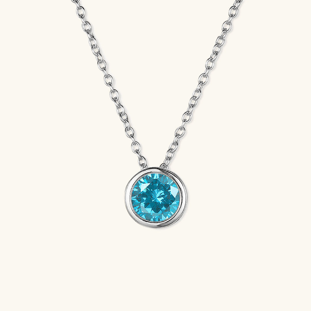 Amelia geboortesteen ketting