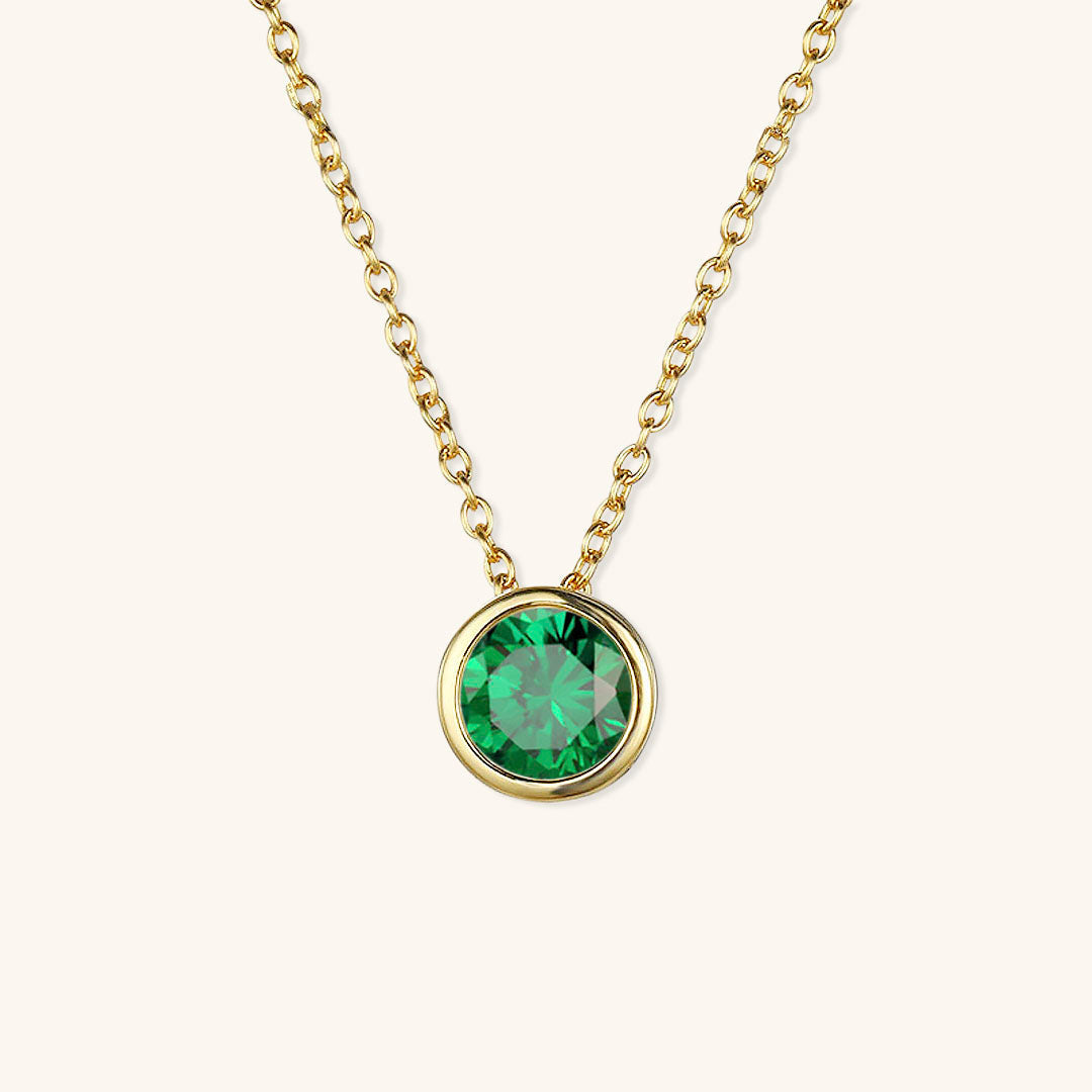 Amelia geboortesteen ketting