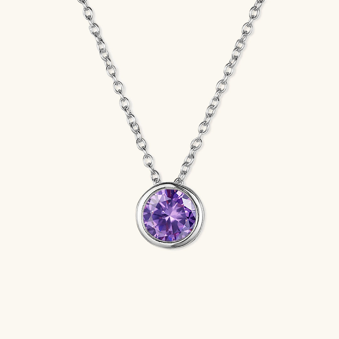 Amelia geboortesteen ketting
