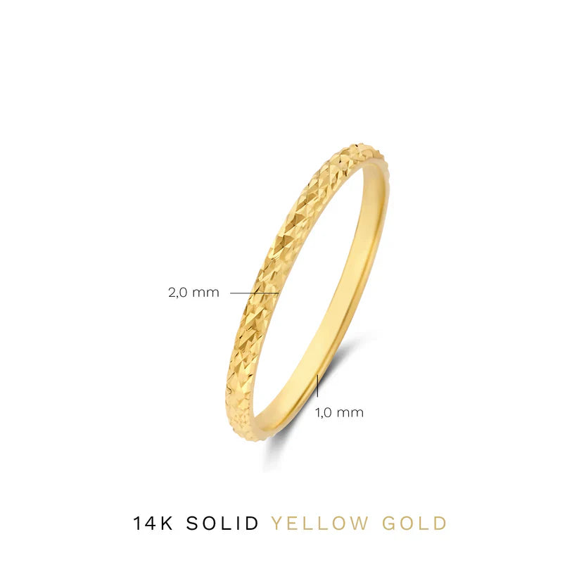 Ameline Trellis Ring | 14k Goud