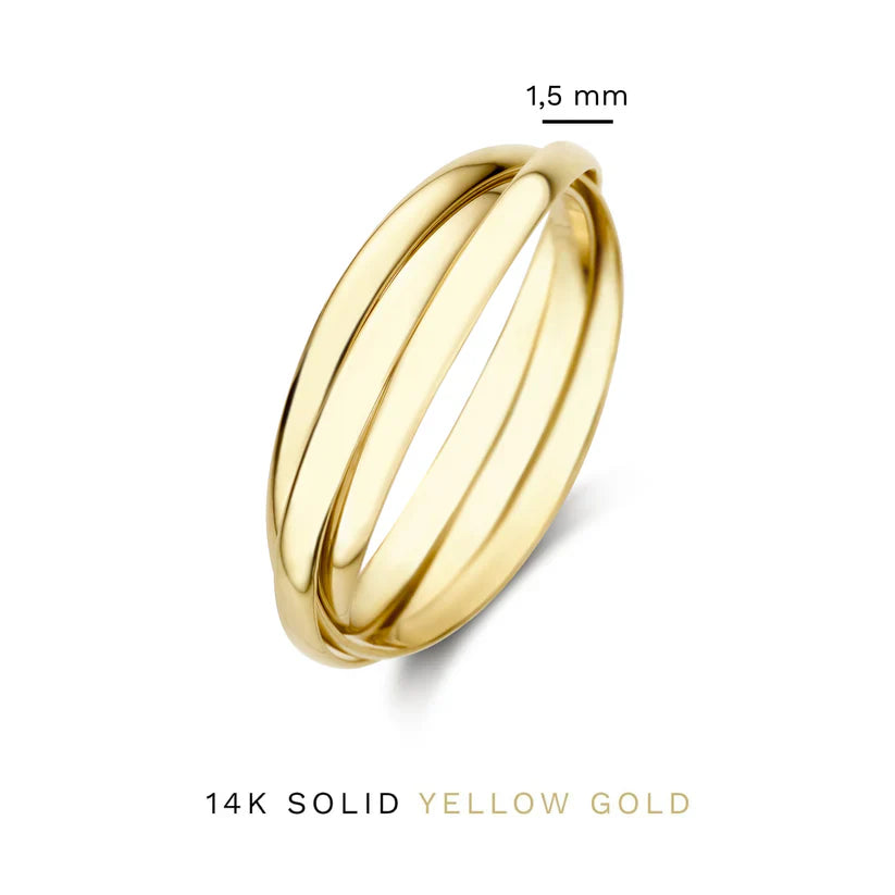 Léna Trielle Ring | 14k Goud