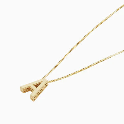 Liefdesbrief Initiaal Ketting | 18k Goud