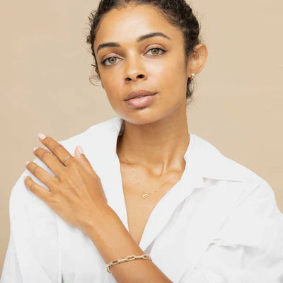 Liefdesbrief Initiaal Ketting | 18k Goud