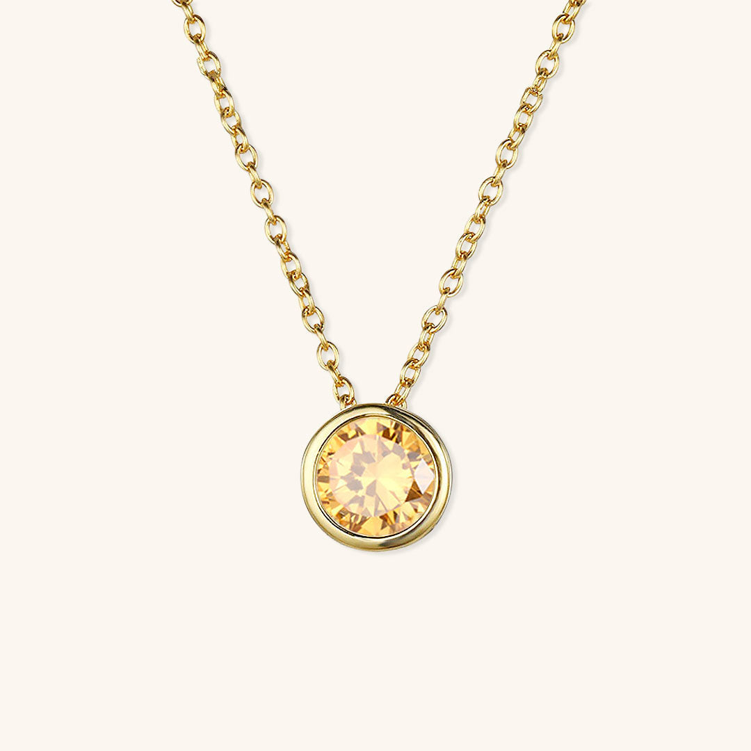 Amelia geboortesteen ketting