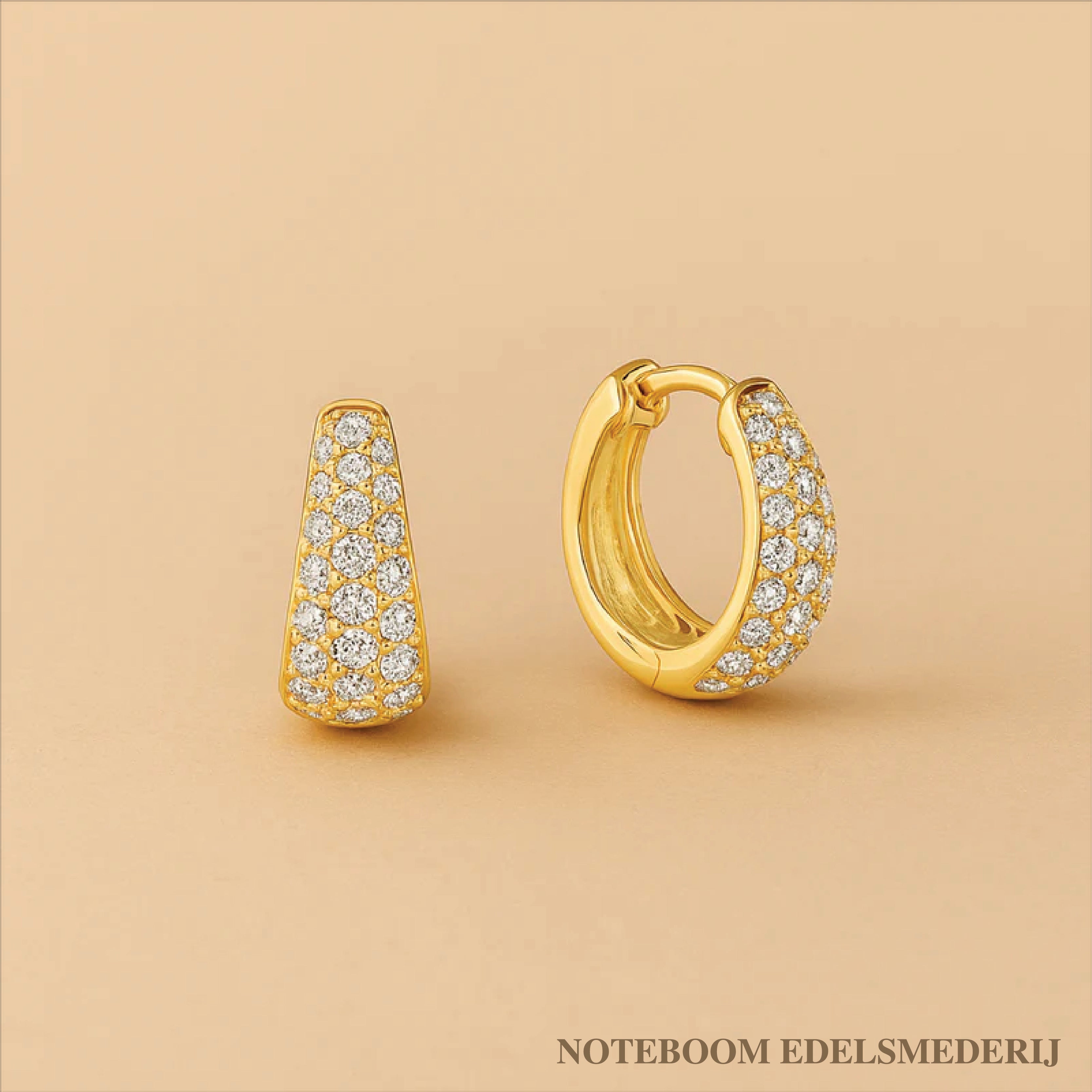 Jules Mini Hoepeloorbellen – Subtiele Elegantie in 16K Goud